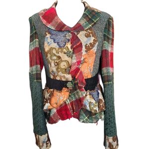 Save The Queen Multicolor Patchwork Jacket